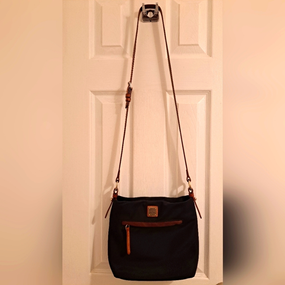 Dooney & Burke Nylon Crossbody Bag (Black)